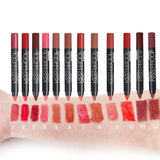12 Color/Set Sexy Kiss Proof Lipstick Pen - Makeup
