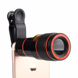 12x QX9-HD Zoom Lens For Smartphone - OptiZoom ™ - Optical Zoom