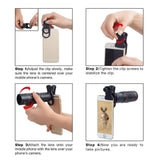 18x Smartphone Zoom Lens - OptiZoom ™ - Camera Lens