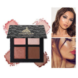 4 Colors Highlighter Makeup Palette - Makeup