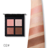 4 Colors Highlighter Makeup Palette - Makeup