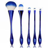 5 PCs Professional Makeup Brushes Set - Brush