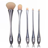 5 PCs Professional Makeup Brushes Set - Brush