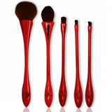 5 PCs Professional Makeup Brushes Set - Brush