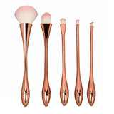 5 PCs Professional Makeup Brushes Set - Brush