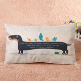 Adorable Pillow - Dachshund Lovers Gift - Pillow