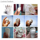 Baby Footprint Mold Kit - DIY 3D Plaster - Moulding Plaster