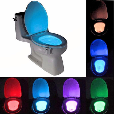 Bathroom Toilet Light With Smart Auto Sensor - LED