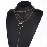 Bohemian Long Pendant Necklace - Necklace