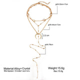 Bohemian Long Pendant Necklace - Necklace