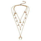 Bohemian Long Pendant Necklace - Necklace