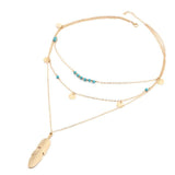 Bohemian Long Pendant Necklace - Necklace
