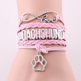 Bracelet Leather Gifts For Dachshund Lovers - Bracelet