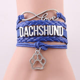 Bracelet Leather Gifts For Dachshund Lovers - Bracelet