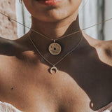 Charms Coin Pendant Necklace - Necklace