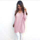 Chic Knitted Women Sweater - Sweater