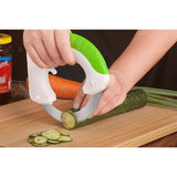 Circular Rolling Knife With Comfort Handle - Kitchen