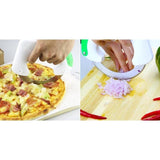 Circular Rolling Knife With Comfort Handle - Kitchen