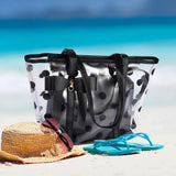 Cute 2 in 1 Polka Dot Handbag - Handbag
