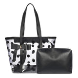 Cute 2 in 1 Polka Dot Handbag - Handbag