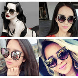 Cute Sexy Retro Cat Eye Sunglasses - Sunglasses