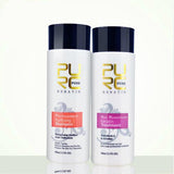 Damaged Hair Repair Keratin Treatment + Purrifying Shampoo - Hair Care