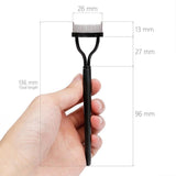 Easy-To-Use, Simple Metal Eyelash Comb - Eyelash Curler