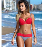 Elegant 2-Piece Push Up Bikini For Women - Swimsuit