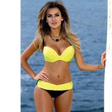 Elegant 2-Piece Push Up Bikini For Women - Swimsuit