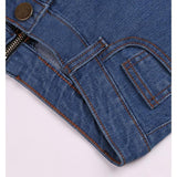 Fashion Back Zipper Jeans - Jeans