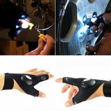 Fingerless Glove Flashlight Torch - Gloves