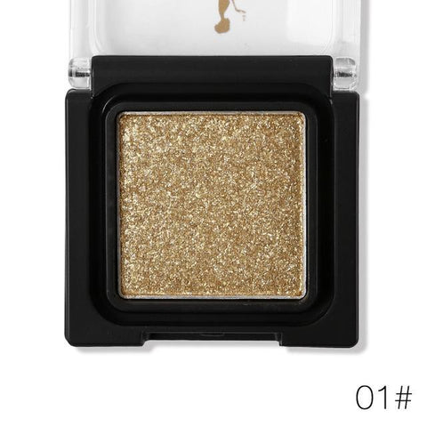 Glitter Metallic EyeShadow Palette - Makeup