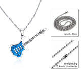 Guitar Pendant Necklace For Music Lovers - Necklace