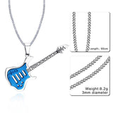 Guitar Pendant Necklace For Music Lovers - Necklace