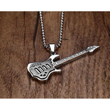 Guitar Pendant Necklace For Music Lovers - Necklace