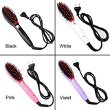 Hair Straightener Electric Heated Hair Brush - hair straightener