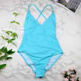 High Cut One Piece Swimsuit - Swimsuit