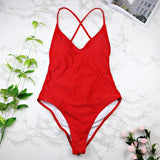 High Cut One Piece Swimsuit - Swimsuit