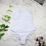 High Cut One Piece Swimsuit - Swimsuit