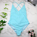 High Cut One Piece Swimsuit - Swimsuit
