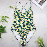 High Cut One Piece Swimsuit - Swimsuit