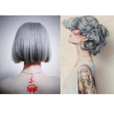 Longlasting Silver Grey Hair Dye Cream - Hair dye