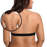 Luxurious Plus Size Strapless Push Up Bra - push up bra