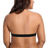 Luxurious Plus Size Strapless Push Up Bra - push up bra