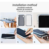 Magnetic Adsorption Tempered Glass Screen Protector - Screen Protector