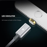 Magnetic Charging Cable - 3 Plugs - USB Cable