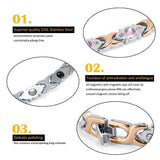 Magnetic Therapy Bracelet - Crystal Gem Health - Bracelet