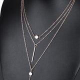 Multi Layer Necklace For Her - necklace