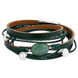 Multilayer Leather Bracelet For Women - Bracelet
