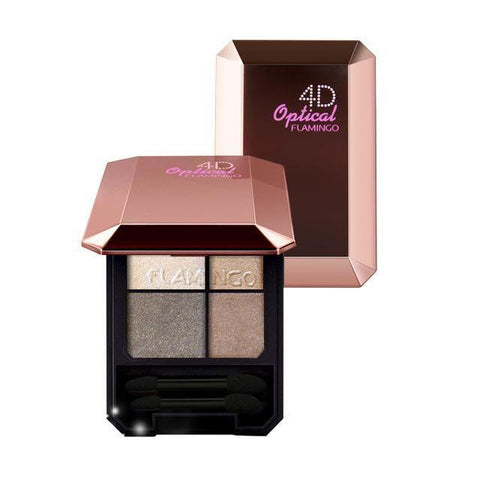 Natural Eyeshadow Palette - 4 Colors - Makeup